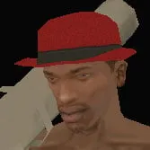 Clothing index 51: bowlerred (bowler)