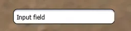 Example GUI edit field.